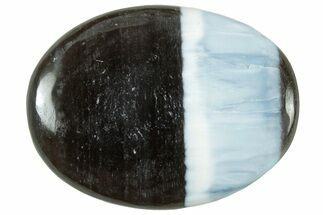 Polished Owyhee Blue Opal Worry Stones #312762