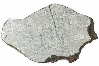 Etched Gibeon Iron Meteorite (g) Slice - Namibia #312840