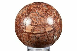 Polished Kona Dolomite (Stromatolite) Sphere - Great Color! #313525