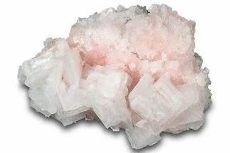 Pink Halite Crystal Cluster - Trona, California #314147