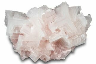 Pink Halite Crystal Cluster - Trona, California #314153