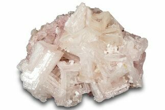 Pink Halite Crystal Cluster - Trona, California #314167