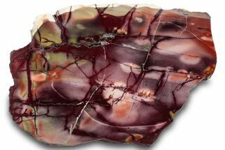 Vibrant Polished Mookaite Jasper Slab - Australia #314276