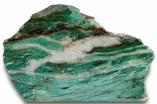 Free-Standing, Polished Green Magneprase - Western Australia #314383