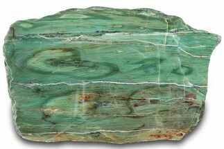 Polished Green Magneprase Slab - Western Australia #314385