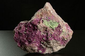 Green Kolwezite on Vibrant Cobaltoan Dolomite - DR Congo #315936