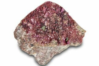 Green Kolwezite on Vibrant Cobaltoan Dolomite - DR Congo #317801