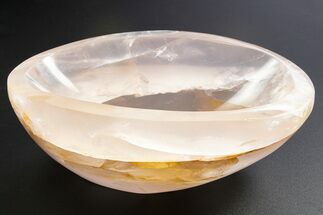 Polished Rose Quartz Bowl #318455