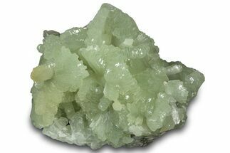 Sparkly, Green Prehnite Crystals - Morocco #317175