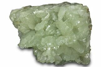 Sparkly, Green Prehnite Crystals - Morocco #317176