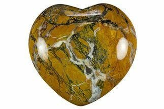 Polished Stone Canyon Jasper Heart - California #311973