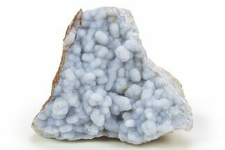 Blue Chalcedony Pseudomorph After Anhydrite - Peru #319350