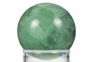 Colorful Banded Fluorite Sphere - China #319754