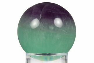 Colorful Polished Fluorite Sphere - China #319790