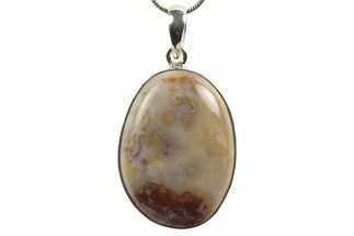 Ocean Jasper Pendant (Necklace) - Sterling Silver #321511