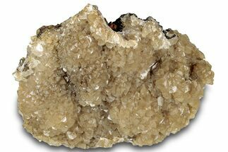 Fluorescent Yellow Calcite Crystal Cluster - Tsumeb, Namibia #321454
