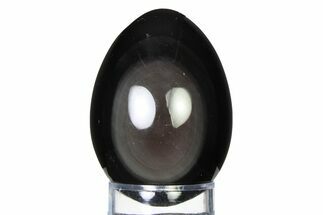Polished Rainbow Obsidian Egg - California #322378