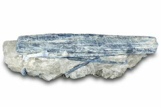 Vibrant Blue Kyanite Crystals In Quartz - Brazil #322594