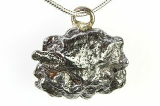 Campo del Cielo Iron Meteorite Pendant - Argentina #306706