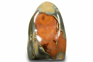 Free-Standing, Polished Polychrome Jasper - Madagascar #323631