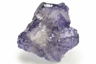 Deep Purple Fluorite Crystals - Múzquiz, Mexico #323937
