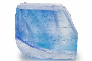 Vibrant Blue Halite Crystal - Eastern Turkey #324073