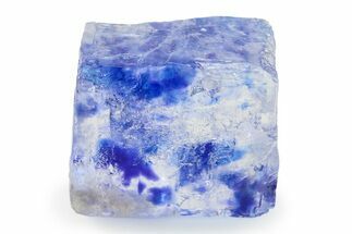 Vibrant Blue Halite Crystal - Eastern Turkey #324540