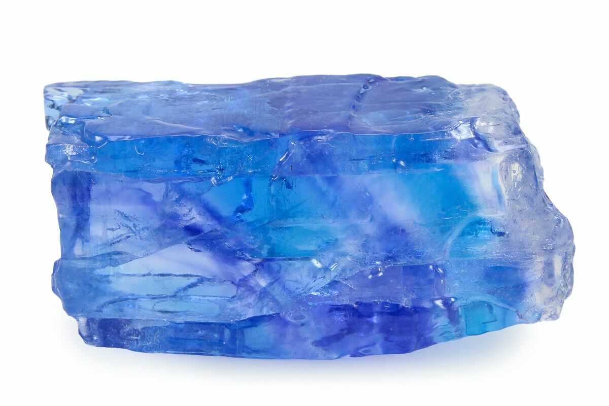 Vibrant Blue Halite Crystal - Eastern Turkey #324549