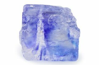 Vibrant Blue Halite Crystal - Eastern Turkey #324555