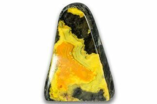 Very Vibrant, Free-Standing Polished Bumblebee Jasper #324975