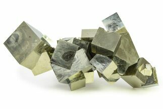 Amazing Natural Pyrite Cube Cluster - Navajun, Spain #325093