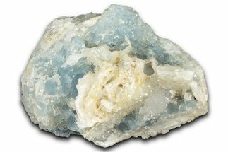 Blue Cubic Fluorite Crystals on Quartz - New Mexico #326178
