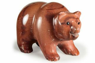 Realistic Polished Print (Zebra) Stone Bear - Australia #326785