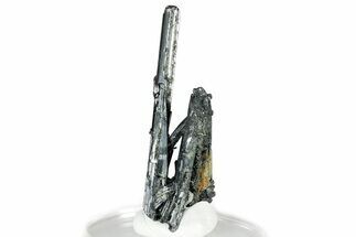 Very Lustrous Metallic Stibnite Crystals - Jiangxi, China #326624