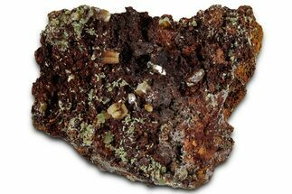 Wulfenite & Green Botryoidal Mimetite Association - Mexico #327469