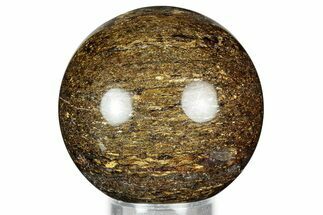 Golden Amphibolite Sphere - Western Australia #327385