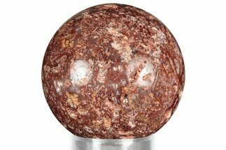 Polished Red Moss Agate Sphere #327427