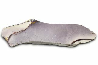 Purple Polished Mookaite Jasper Slice - Australia #328315