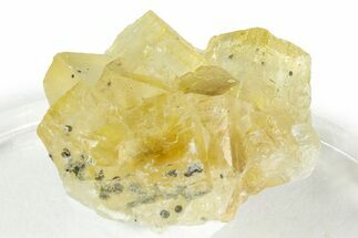 Gemmy Yellow Fluorite Cluster - Spain #327166