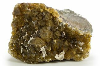 Gemmy Yellow Fluorite Cluster - Spain #327140
