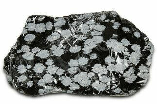 Snowflake Obsidian Section - Utah #327133