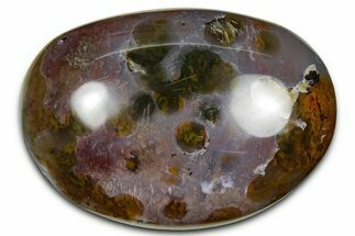 Polished Ocean Jasper Stone - Madagascar #329942