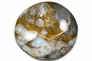 Polished Ocean Jasper Stone - Madagascar #329953