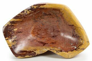 Polished Saharan Desert Jasper Bowl - Morocco #330395
