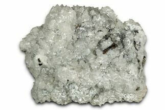 Scalenohedral Calcite Crystal Cluster with Pyrite - Mexico #330569