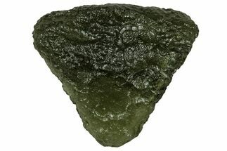 Green Moldavite Tektite ( g) - Czech Republic #330781