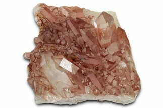 Tangerine Quartz Crystal Cluster - Brazil #328943