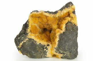 Intense Orange Calcite Crystal Cluster - Poland #331939