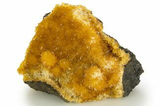 Intense Orange Calcite Crystal Cluster - Poland #331987