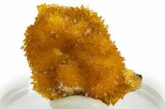 Intense Orange Calcite Crystal Cluster - Poland #332002